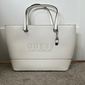 White Guess Bag